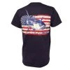 Calcutta Men's American Flag Tuna T-shirt