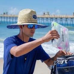 Calcutta Straw Hat With Realtree® Fishing Pattern