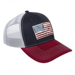 Calcutta Embossed American Flag Hat