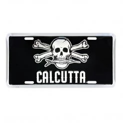 Calcutta License Plate Brand Swag