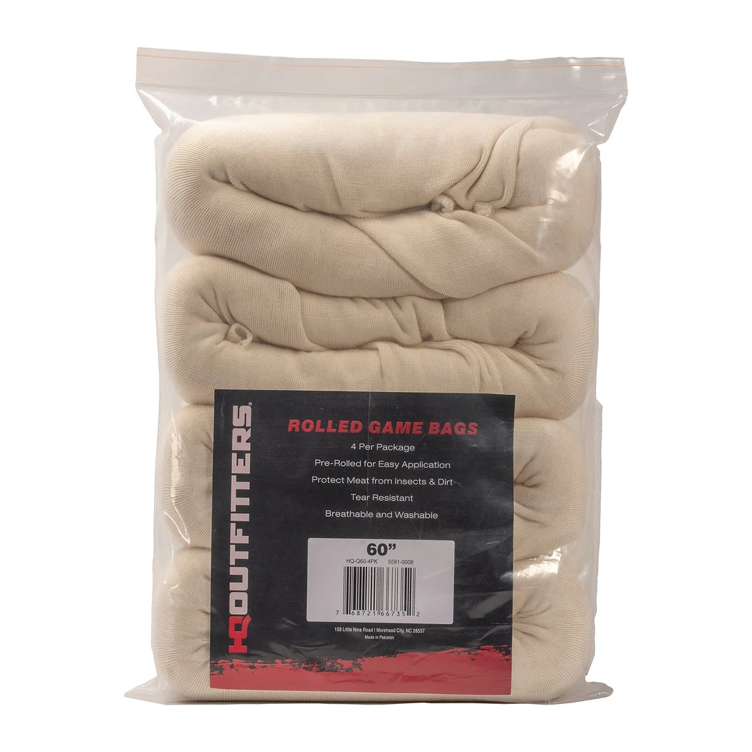 HQ Outfitters Rolled Game Bags - 4 Pack 2 HQ Outfitters Rolled Game Bags - 4 Pack