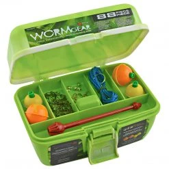 Worm Gear 88 Piece Loaded Tackle Box