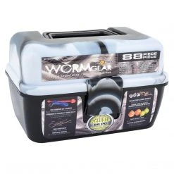 Worm Gear 88 Piece Loaded Tackle Box