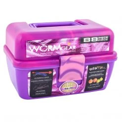 Worm Gear 88 Piece Loaded Tackle Box