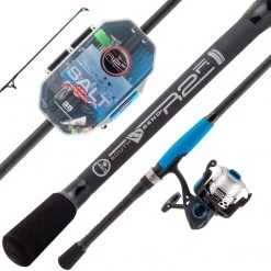 Ready2Fish Salt Just Add Bait Combo - Surf Spinning Fishing Gear