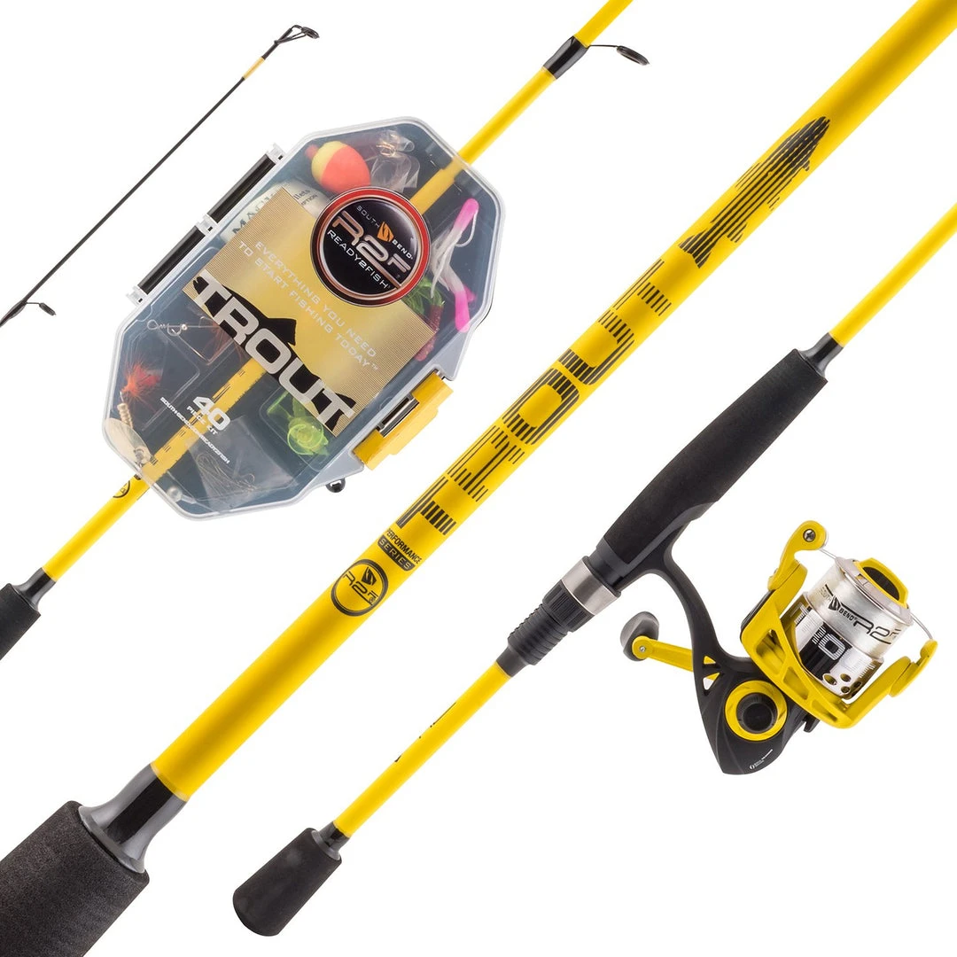 Ready2Fish Trout Ultra Light Spinning Combo Fishing Gear 10 Ready2Fish Trout Ultra Light Spinning Combo Fishing Gear