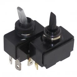 Shoreline Marine Toggle Switches - Brass & Plastic