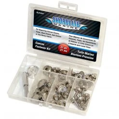 Shoreline Marine Boating & Marine 47 Piece Canvas Fastener Kit