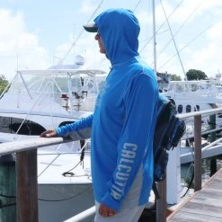 Calcutta Men's Long Sleeve Performance Shirt Hoodie Apparel