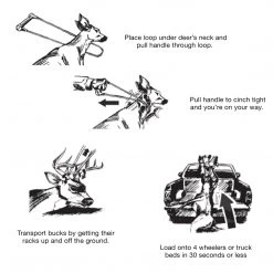 HQ Outfitters Glenn's Deer Handle