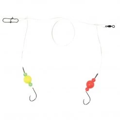 Sea Striker Fishing Gear Double Drop Spot, Kingfish, Pompano Rig With Fluorocarbon And Circle Hooks