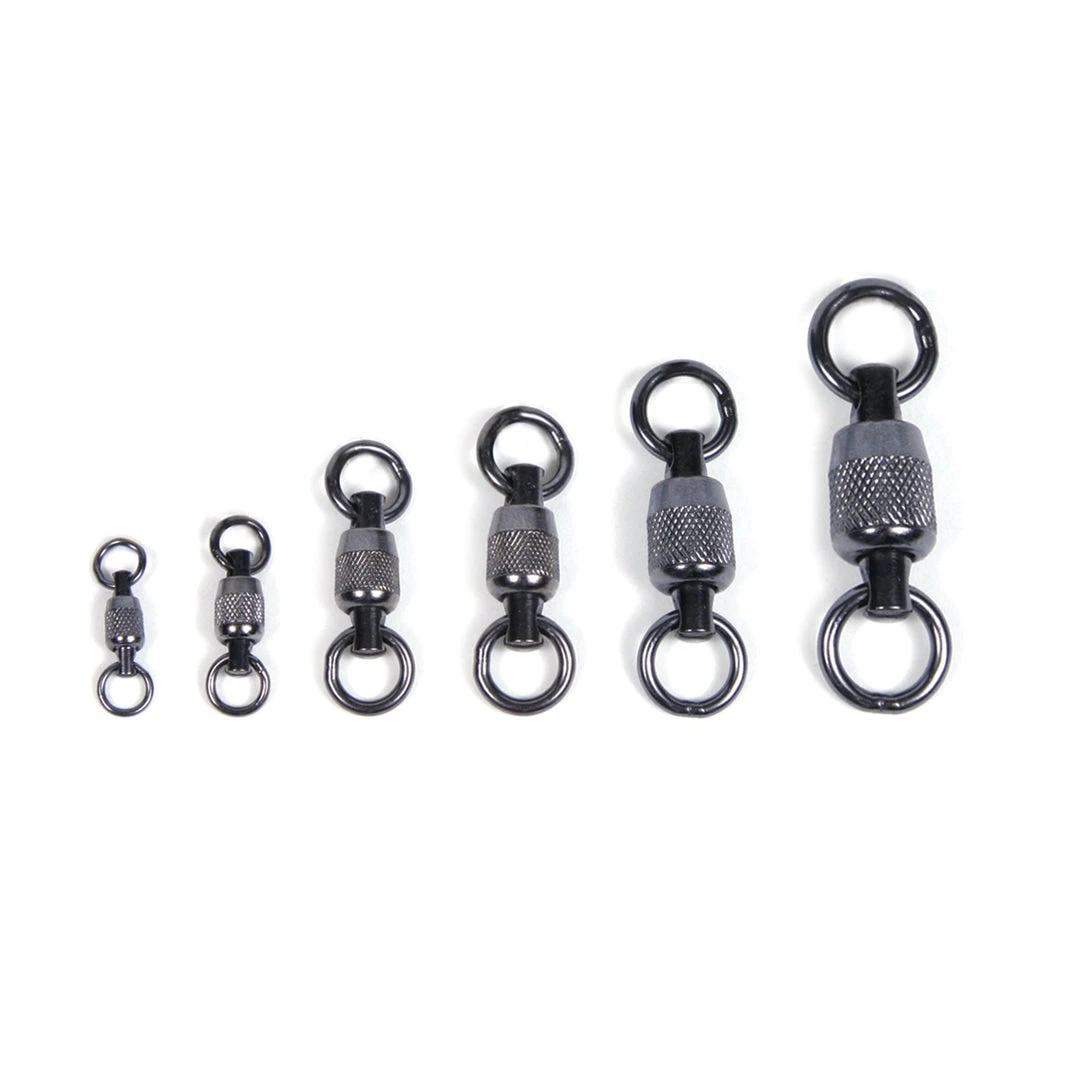 Krok Stainless Steel Dual Rotation Ball Bearing Swivels 10 Pack 2 Krok Stainless Steel Dual Rotation Ball Bearing Swivels 10 Pack