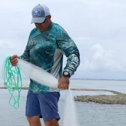 Calcutta Apparel Men's Long Sleeve Performance Shirt - Mossy Oak® King Fisher