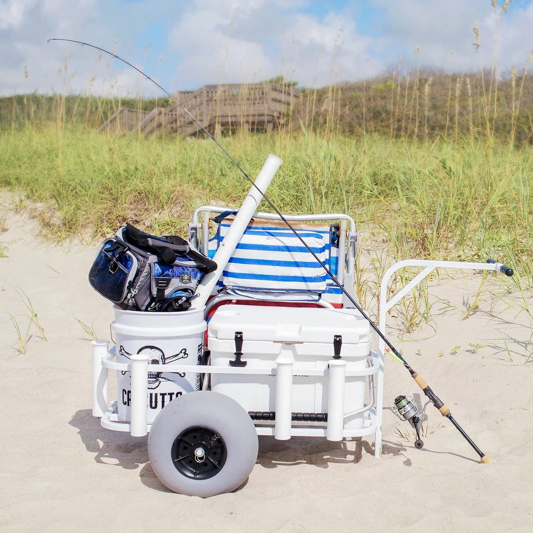 Sea Striker Fishing Gear Balloon Tire Surf And Beach Cart 2 Sea Striker Fishing Gear Balloon Tire Surf And Beach Cart